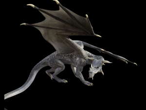 high quality adult dragon 3D 모델