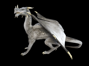 high quality adult dragon 3D 모델