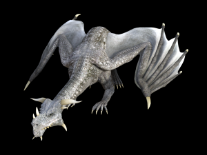 high quality adult dragon 3D 모델
