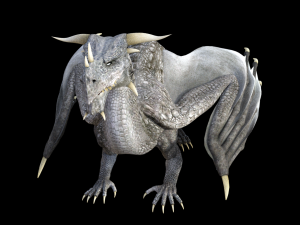 high quality adult dragon 3D 모델