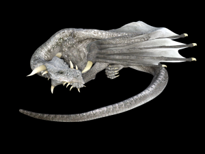 high quality adult dragon 3D 모델