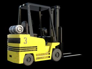forklift truck 3D 模型