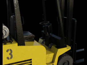 forklift truck 3D Model