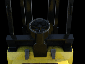 forklift truck 3D 模型