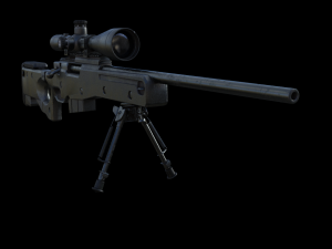 barrett m82 sniper rifle 3D Model
