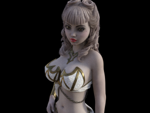princesse ada Modelo 3D