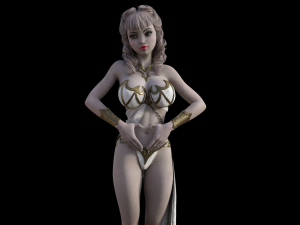 princesse ada Modelo 3D