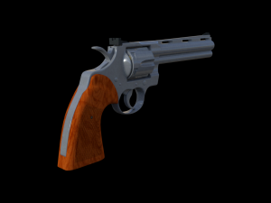 357 magnum 3D 模型