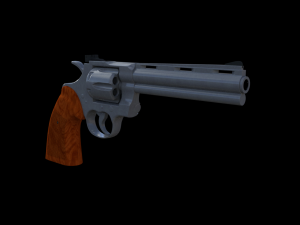 357 magnum 3D 模型