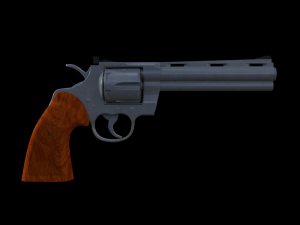 357 magnum 3D 模型