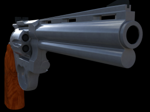 357 magnum 3D 模型