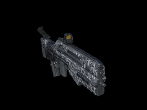 tactical assault rifle 3D Model