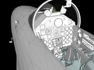 su-27 fighter jet 3D 模型