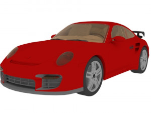 porsche 911 carrera gt 3D Model