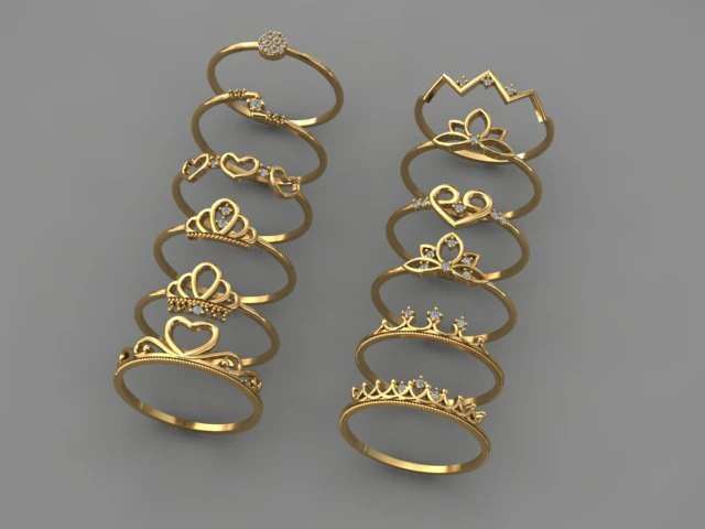 Ring style 3D Model .c4d .max .obj .3ds .fbx .stl .blend