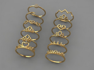 Ring style 3D 모델
