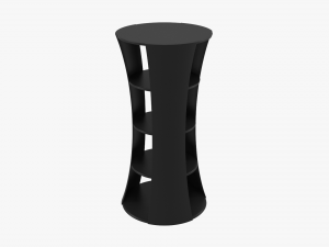 estanteria zero uno convex Model 3D