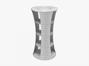 estanteria zero uno convex 3D Model