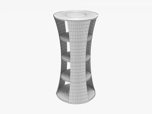 estanteria zero uno convex 3D Model