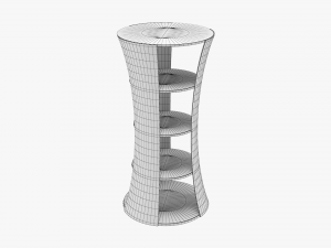 estanteria zero uno convex 3D Model