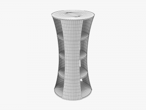 estanteria zero uno convex 3D Model