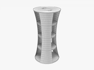 estanteria zero uno convex 3D Model