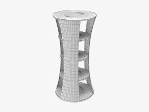 estanteria zero uno convex 3D Model