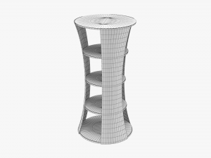 estanteria zero uno convex 3D Model