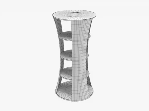 estanteria zero uno convex 3D Model