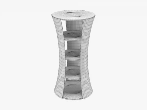 estanteria zero uno convex 3D Model