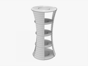 estanteria zero uno convex 3D Model