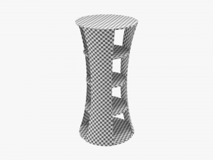 estanteria zero uno convex 3D Model