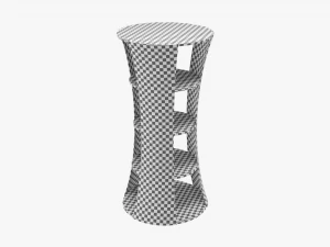 estanteria zero uno convex 3D Model