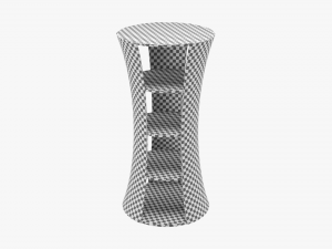estanteria zero uno convex 3D Model