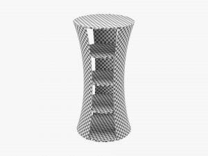 estanteria zero uno convex 3D Model