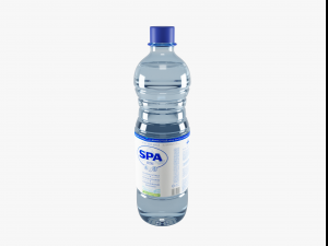 water bottle 3D मॉडल