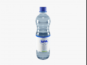 water bottle 3D मॉडल