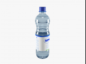 water bottle 3D मॉडल