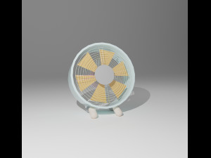 fan 3D 모델