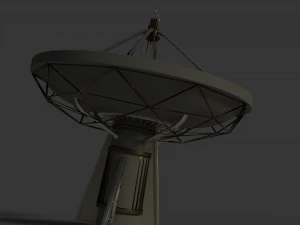 large satellite dish 3D Model
