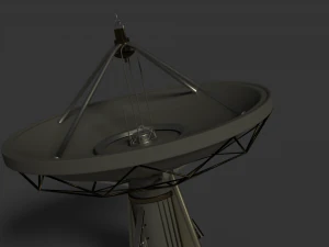 large satellite dish 3D Model