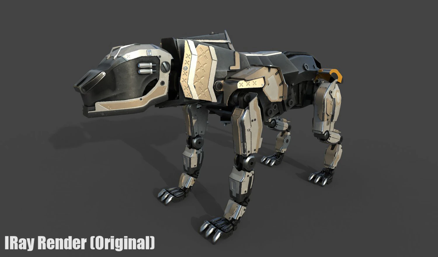 predatore di ferro Modello 3D .c4d .max .obj .3ds .fbx .stl .blend 