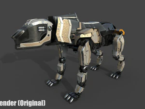 żelazny drapieżnik Model 3D