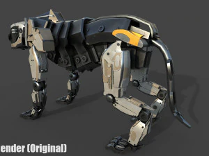 predatore di ferro Modello 3D