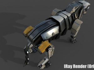 iron predator 3D मॉडल