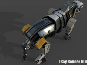 predatore di ferro Modello 3D