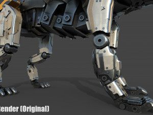 iron predator 3D मॉडल