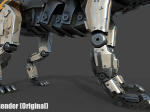 predatore di ferro Modello 3D