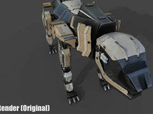 predatore di ferro Modello 3D