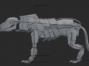 iron predator 3D मॉडल